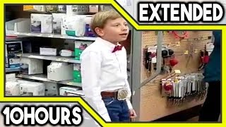 Kid Singing in Walmart Lowercase EDM Remix 10 HOURS [upl. by Kroo]