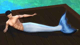 Zac Merman Transformation  Mako Mermaids  The Sims 4 [upl. by Noslien133]