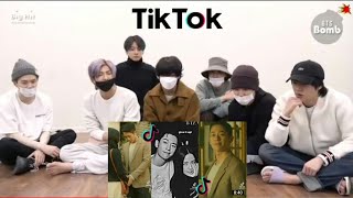 BTS Reaction to Snowdrop tiktoks ep1 Fanmade [upl. by Annyl]