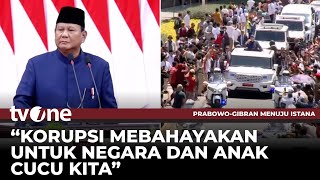 Presiden Prabowo Masih Banyak Kebocoran Korupsi dan Kolusi di Antara Pejabat Politik  tvOne [upl. by Artimid]