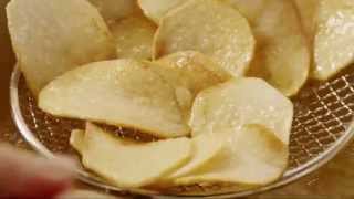 How to Make Homestyle Potato Chips  Snack Recipes  Allrecipescom [upl. by Nanni530]