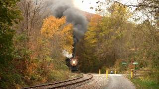 Western Maryland 734 Cumberland in October [upl. by Ringler721]