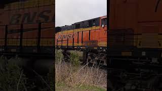 BNSF Manifest Train Wichita KS Apr 2024 [upl. by Jeddy]