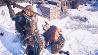 Assassins Creed Valhalla has BRUTAL finishers [upl. by Adrian761]