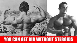 YOU CAN GET BIG WITHOUT STEROIDS JERRY BRAINUMS BODYBUILDING ROUTINES FOR STEROID LIKE GROWTH [upl. by Tiffani271]