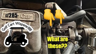 How to adjust carburetor on Club Car [upl. by Ellimaj]