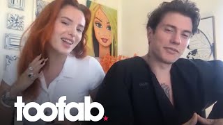 Bella Thorne and Benjamin Mascolo Fell Even More In Love Filming Time Is Up  toofab [upl. by Mairb]