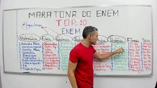 ENEM TOP 10O QUE MAIS CAI NO ENEM [upl. by Ablem]