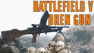 Bren Gun Specializations amp Gameplay  Battlefield V [upl. by Releyks]