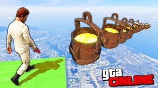 САМАЯ СМЕРТЕЛЬНАЯ ТРОПА ПО БОЧКАМ С КИСЛОТОЙ НА ОГРОМНОЙ ВЫСОТЕ В GTA 5 ONLINE [upl. by Nygem]