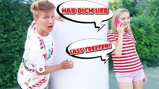 1 Tag Freundin STALKEN 😳 hat neuen freund [upl. by Adest]