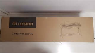 Thomann Epiano DP32 unboxing Aufbau [upl. by Aniloj]