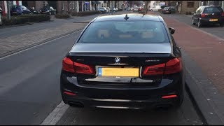 BMW M550i xDrive G30  Crazy accelerations and interior sounds [upl. by Mala]