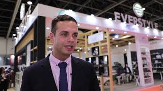 Everstyle  Julien Delorme Regional Sales Manager  The Hotel Show Dubai 2019 [upl. by Selin]