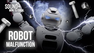 Robot Malfunction  Sound Effect [upl. by Attelrahc]