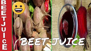 How to Make Beetroot Juice  Healthy Beet Juice [upl. by Adiam354]