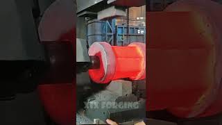 Forging Steel Billets Style forging machines [upl. by Yllak]