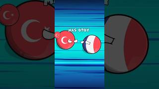 Negara Yang Sering Bertengkar part 52 shorts countryballs [upl. by Ruhtua699]