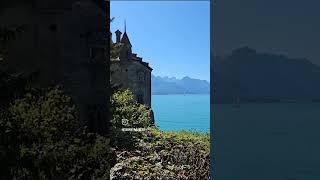 Do you enjoy visiting castles Visit Chillon Castle in Montreux switzerland castle chillon [upl. by Nadoj]