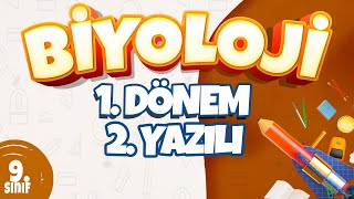 9 Sınıf 1 Dönem 2 Yazılı Hazırlık I Biyoloji [upl. by Ainad]