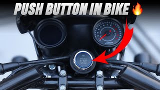 Start Stop Switch Installation in Bajaj CT 100 Bike [upl. by Abebi]