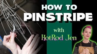 How to Pinstripe  Pinstriping for beginners [upl. by Rosalie277]