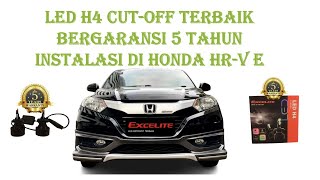 GANTI LED EXCELITE H4 di HONDA HRV TYPE E [upl. by Lebar]