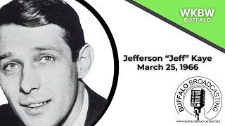 WKBW Radio Jefferson Jeff Kaye March 25 1966 [upl. by Marianna]