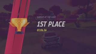 Horizon Chase 2 Master American Biomes getting 1st on Global Leaderboard for PS Players [upl. by Attenehs]