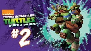 Nickelodeon Teenage Mutant Ninja Turtles Danger of the Ooze  PART 2  Rahzar Fight amp Casey Jones [upl. by Aisek]