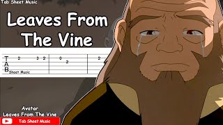 Leaves from the Vine Little Soldier Boy  Avatar The Last Airbender  Guitar Tutorial [upl. by Tennek]