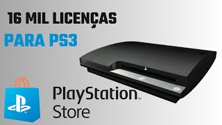 16 MIL LICENÇAS DO PS3 E FACIL COLOCAR [upl. by Assina]