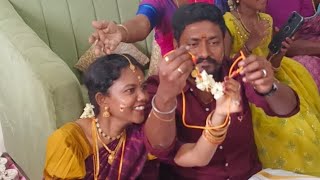 தாலி பிரித்து கோர்த்தல் thalikodi thali thalishorts ceremony shots shorts marriage [upl. by Aicirtap]