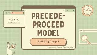 Health Education  Greens Precede  Proceed Model Report [upl. by Joan828]