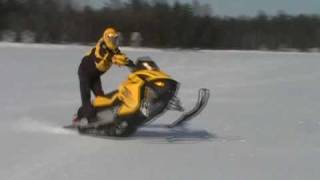 Ski doo 800 r Wheelies [upl. by Jessa]