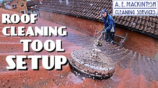 Roof Cleaning Tool Setup [upl. by Akeihsat563]