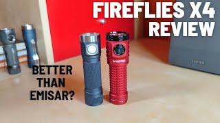 Fireflies X4 Review  Flashlight that every Enthusiast wants [upl. by Lauraine]