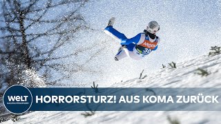 NACH HORRORSTURZ SkiflugWeltmeister Daniel Andre Tande nach Sturz in Planica aus Koma erwacht [upl. by Yleek]