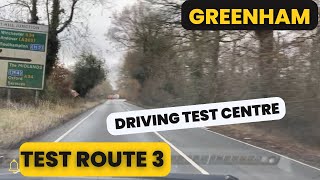 GreenhamDriving Test CentreRoute 3 [upl. by Ramos]