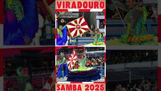 SHORT UNIDOS DO VIRADOURO  FRAGMENTOS DO SAMBA ENREDO OFICIAL 2025  AINDA SAMBA CONCORRENTE [upl. by Nnahtur434]