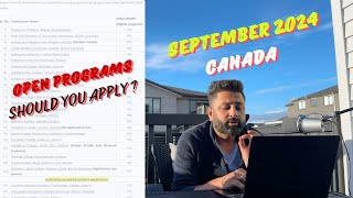 Canada Latest Update September 2024 Intake [upl. by Reema]