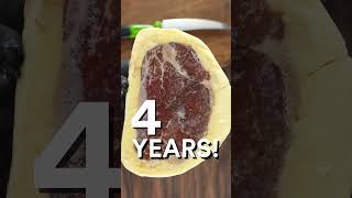 4yrs BUTTER DryAged Steak we ate it [upl. by Acisey856]