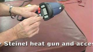 Steinel best heat gun for vinylleather repair work [upl. by Connell]