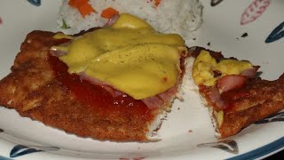 Recetas de Milanesa de pollo Napolitana [upl. by Assena]