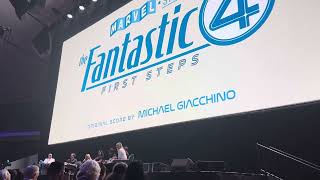 FANTASTIC FOUR Theme Revealed by Michael Giacchino at D23 Take a listen [upl. by Annaor681]