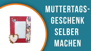 Muttertagsgeschenk selber machen  trendmarkt24 [upl. by Llorrac]