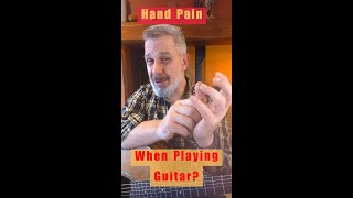 Relieve Thumb Pain Hand Care Tips for Mature Guitar Players [upl. by Eibur]