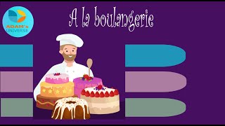 Dialogues faciles En Français À la boulangerie [upl. by Frasco]