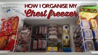 How I Organise My Chest Freezer  A Thousand Words [upl. by Lefty]