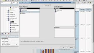 Cognos Master Detail Relationship [upl. by Ixela]